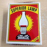 Superior Lamp CB Slim Premium Cardboard Matches