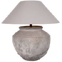 terracotta lamp
