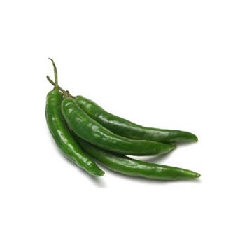 fresh green chilli