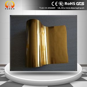 Aluminum Reflective Metallized Pet Mylar Film Silver Color Metallized  Polyester Film