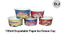 100ml Ice-Cream Paper Cup Customize Printing