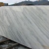 plain white marble