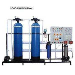 3000 LPH FRP Commercial RO Plant