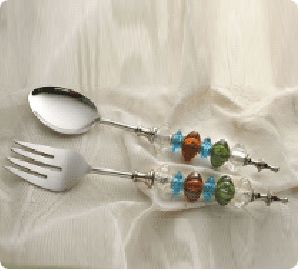 Beaded Cutlery