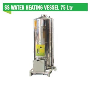 75 Ltr Stainless Steel Water Heating Vessel