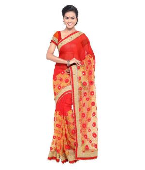 Chiffon And Net Saree