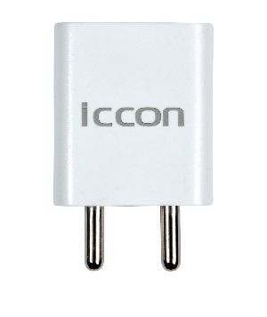MOBILE CHARGER 2A WHITE (WITH MICRO USB CABLE)