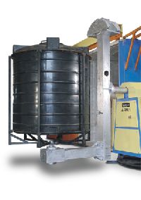 bi axial rotomoulding machine