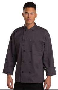 Chef Coat-Steel Grey Colored