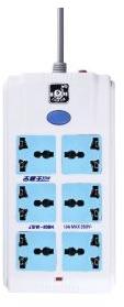 240v Cable Reels Charging Station 13a Plugs Components 6 Way Electrical Extension Socket