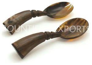 Horn Spoon Set