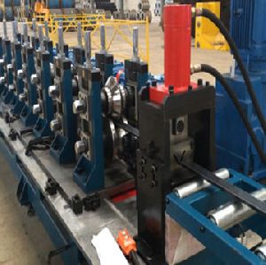 SLOTED ANGLE CHANNEL ROLL FORMINNG MACHINE