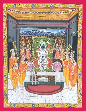 Shrinathji Darshan Pichwai