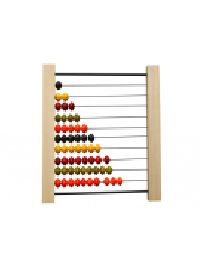 giant wooden abacus