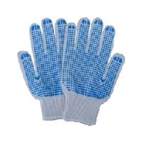 pvc dot gloves