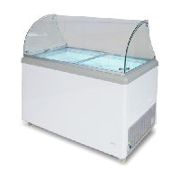 glass top freezer