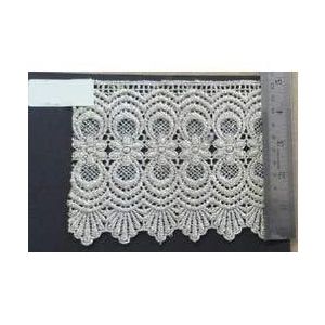 Zari White Crystal Lace, For Garments And Handicrafts at Rs 40/meter in  Meerut