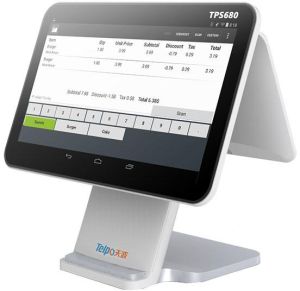 Touch Screen Restaurant POS System Cash Register With Wifi Bluetooth