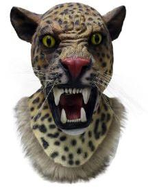 Lively Jaguar Head Mask