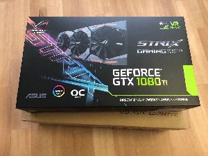 ASUS Republic of Gamers Strix Gaming GeForce GTX 1080 OC Edition Graphics Card