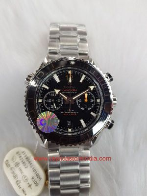 Omega Planet Ocean Chronograph Swiss ETA 2250 Valjoux Automatic Watch