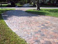 interlocking brick pavers