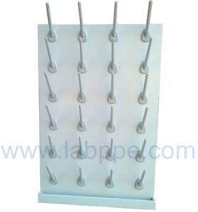 Epoxy Pegboard Glassware Drying Rack