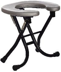 folding commode stool