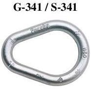 Crosby G 341 Alloy And Carbon Pear Shaped Links