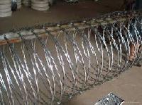 concertine razor blade wire