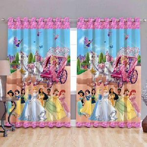 Disney Princess Print Curtains