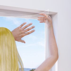 Elasticated Fly Screen For Window