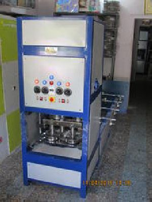 Single Die Double Roll Plate Making Machine