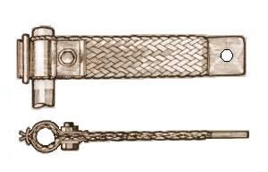 aluminum braided terminal strap