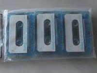 audio cassettes