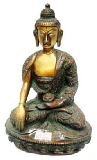 Brass Buddha in Double Color