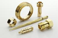 brass turning component