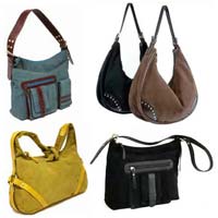 Suede Handbags