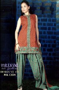 D.no. 673 (pal Chin) Designer Salwar Suits