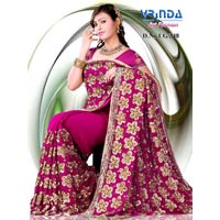D.No. LG/ 348 Embroidered Sarees