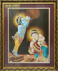 Krishna, Balram Painting