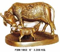 BAF - 14 Brass Animal Figures