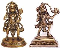 BHS-05 Brass Hanuman Statue