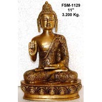 Brass Buddha Statue BBS - 15