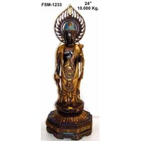 Brass Buddha Statue BBS - 22