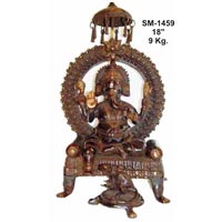 Brass Ganesh Statue- G-005