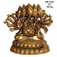 Brass Ganesh Statue- G-007