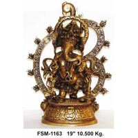 Brass Ganesh Statue- G- 026