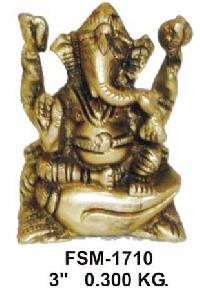 Brass Ganesh Statue- Gs-03