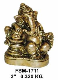 Brass Ganesh Statue- Gs-05